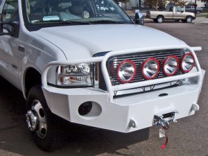 Ford Super Duty Aluminess front winch bumper 2005-2007