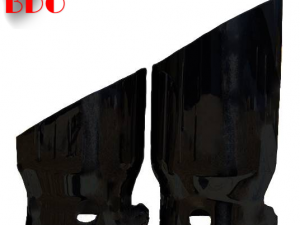 Ford F-250 / F-350 / F-450 Super Duty Black Horse MT-FOSDB Matte Black Muffler