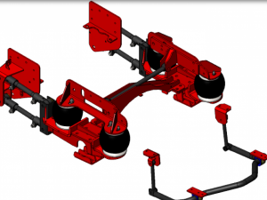 Ford F250 / F350 4 Bag Air Suspension System