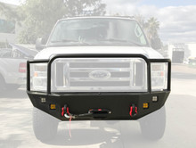 Aluminess Front Winch Bumper - Ford Econoline Van / E-Series Van's